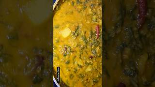 Musur dal dea palong shak shorts youtubeshorts recipe cooking [upl. by Femmine]