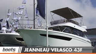 Jeanneau Velasco 43F Ein kurzer Blick [upl. by Yenaiv]