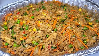 the ultimate guyanese chicken fried rice  recipe guyanesefriedrice [upl. by Enilesor]