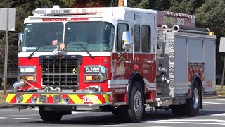 Woodlawn Fire Department BRAND NEW Engine 3212 Responding 22723 [upl. by Rosenberger782]