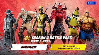 Welcome to Fortnite Chapter 5 Season 4 Battle Pass Leaked [upl. by Benkley915]