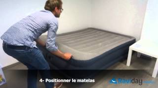 Matelas gonflable Intex Rest Bed Deluxe 67738  64136 [upl. by Gregory638]