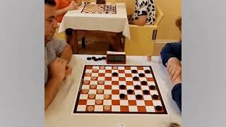 Shvartsman  Groenendijk European Draughts Championship 2024 blitz [upl. by Haisej]