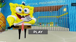 SQUARE PANTS BARRYS PRISON RUN OBBY roblox scaryobby live [upl. by Collin]