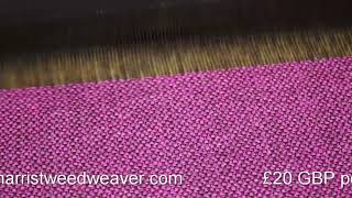 Weaving Harris Tweed on my hattersley loom [upl. by Acinomad646]