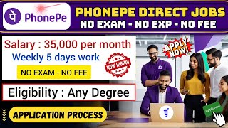 Phonepe Work From Home Job For Fresher🔥Best NonCoding Job Work from Home You Must Try in 2024 SVA [upl. by Ailla73]