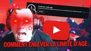 COMMENT ENLEVER LA LIMITE DAGE youtube [upl. by Rufe521]