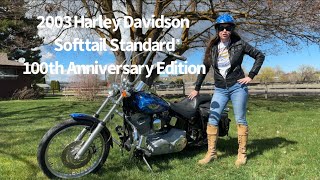 2003 Harley Davidson Softail Standard 100th Anniversary Edition [upl. by Einimod]