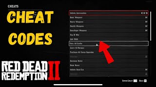 How to Enter Cheat Codes in Red Dead Redemption 2  Red Dead 2 Cheats [upl. by Almeria]