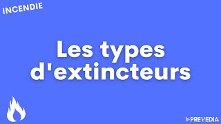 🧯 Les types dextincteurs [upl. by Auberbach]