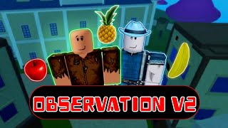 How To Get Observation Haki V2 Instinct V2 Ken Haki V2 Full Guide  Roblox Blox Fruits [upl. by Ellimaj14]