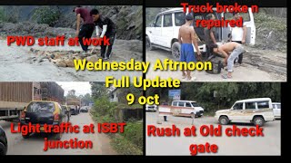 KOHIMA DIMAPUR HIGHWAY UPDATE RESTORATION WORK IN PROGRESS [upl. by Brass]