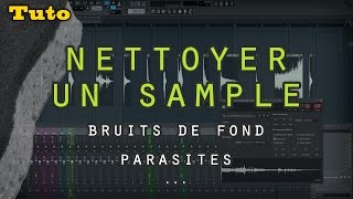 Tuto  Nettoyer un sample de ses bruits de fond parasites [upl. by Srini]