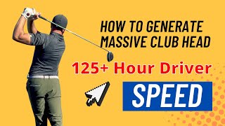 Generate 125 Driver Clubhead Speed [upl. by Ateval]