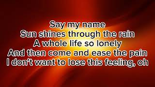 Eternal Flame  The Bangles Lyrics [upl. by Notsej]