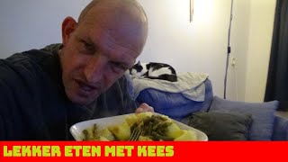 AARDAPPELEN MET BOONTJES EN EEN BOOMSTAMMETJE EN EEN TOETJE  LEKKER ETEN MET KEES 282 [upl. by Merry]