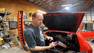 Tuning an Edelbrock and setting the timing on a 1966 Oldsmobile 442 EdelbrockUSA [upl. by Solrak]