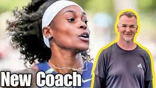 Wow Elaine Thompson Herah New Coach Revealed [upl. by Tychon3]