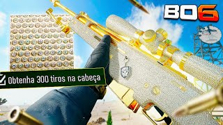 DIAMANTE nas SNIPERs me deixou MALUCO no BO6 🤡😭 300 HEADSHOTS [upl. by Apgar]