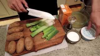 How to Make Leek and Potato Soup  Episode 90 [upl. by Nylecoj]