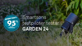 Markslöjd Garden 24 i samarbete med Smartson [upl. by Ueihttam]