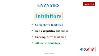 Inhibitors  Enzyme Inhibitors competitive noncompetitive uncompetitive inhibition [upl. by Betsy]