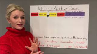 Year 5amp6 Expanded Noun Phrases with Relative Clauses [upl. by Arvy]