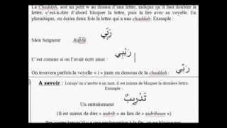 Apprendre facilement lArabe en 10 leçons 2 et 3 [upl. by Quintessa]