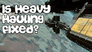 Star Citizen  Hull C is Working Again  CIG Fixed it  Heavy Hauling Missions [upl. by Phineas]