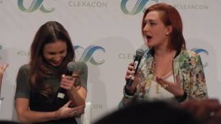 WayHaught at ClexaCon 2017 Reaction to Characters Survival [upl. by Celestia]