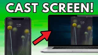 How To CAST Android Mobile Phone Screen to PC Laptop for Free Connect Phone to PC Laptop [upl. by Coralyn]