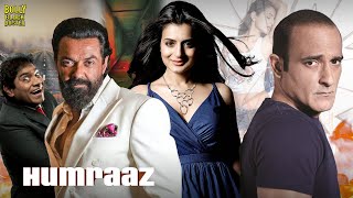 Humraaz  Hindi Full Movie  Bobby Deol  Ameesha Patel  Akshaye Khanna  Johnny Lever  Action [upl. by Weinstock]