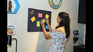 How to make a cute Notice Board for your room  Dilpreet Kaur [upl. by Declan]