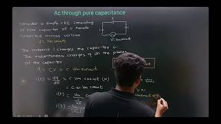 AC PURE CAPACITOR [upl. by Brandice]