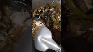 Tilapia at tahong leftover simple satisfiying shortvideo [upl. by Dnumyar]