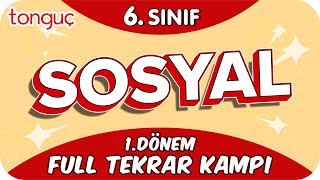 6 Sınıf Sosyal 1 Dönem Full Tekrar ♻ 2024 [upl. by Nidnal]