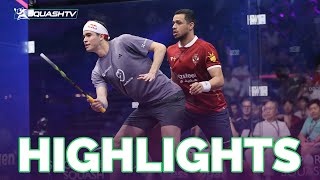 quotControlling It Like a Jokequot  Asal v Elias  VITAGEN Singapore Squash Open 2023  SF HIGHLIGHTS [upl. by Janos151]