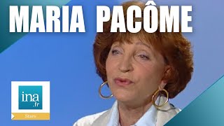 Maria Pacôme quotJai la carrière que je voulais avoirquot  Archive INA [upl. by Ferretti]