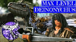 THE CRYSTAL DEINONYCHUS Ark Deinonychus Taming Crystal Isles Map Ep 20 [upl. by Couhp]