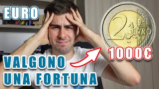 EURO CHE VALGONO UNA FORTUNA Monete Rare e Costoste in EURO [upl. by Aissenav]