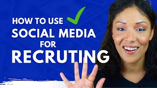 How to use Social Media for Recruiting  recruiting [upl. by Analaj551]