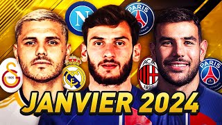 LES NOUVEAUX GROS TRANSFERTS DU MERCATO HIVERNAL 2024 [upl. by Dalli]