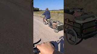 Trailer Okie FreeRider Ebike EbikeLife BikeCommuting [upl. by Eirehc]