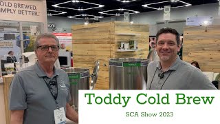 Conversation with Toddy Cold Brew SCA Show 2023 [upl. by Gibbs407]