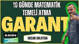 10 Günde Matematik Temeli Atma Garanti Kampı  5 Gün  Hocan Anlatsın [upl. by Prussian48]