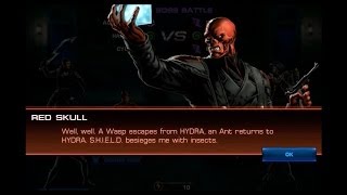 Marvel Avengers Alliance Season 2 Chapter 2 Mission 4  Epic Boss Red Skull [upl. by Serilda]