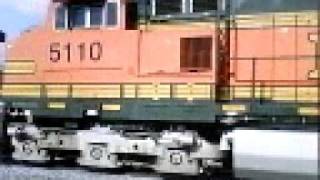 4 ENGINES FXE 4653 AND BNSF 471551105042 IN ARELLANO AGS VERY NICE [upl. by Yeh]