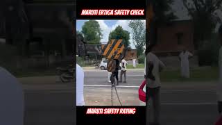 Maruti Suzuki Ertiga safety check In real life [upl. by Risay228]