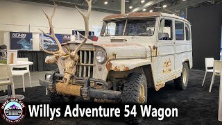 Willys Adventure 54 Wagon — Elk Horn Grill Induded  Lockers Before Lightbars Episode 29 [upl. by Searcy543]