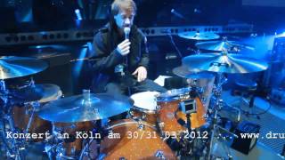 udo lindenberg Konzert Köln 2012 Teil 1  Bertram Engel  wwwdrumxoundde [upl. by Arriaet548]